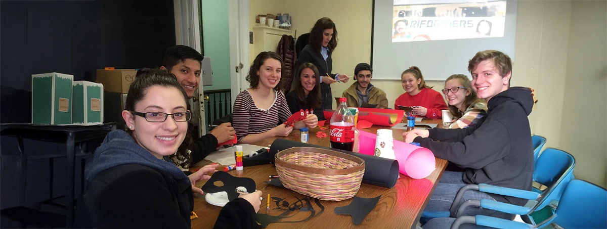 Students Crafting for Event